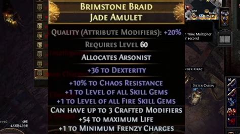 Path of exile amulets